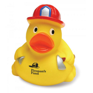 Promotional Rubber Ducks: Fireman Rubber Ducks